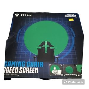 Titan Gaming Chair Green screen